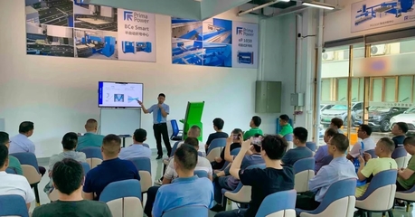 現(xiàn)場回顧 | 更高質(zhì)量、更高效率的鈑金加工解決方案技術(shù)交流